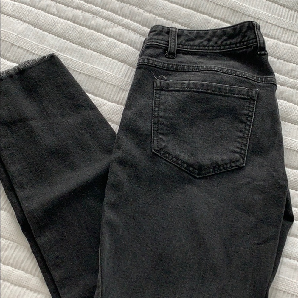 Free people black skinny jeans